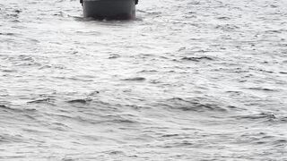 Sea Suddenly Become Very Rough