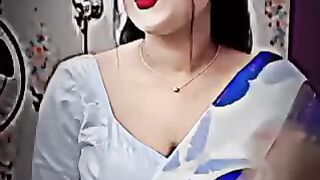 White sharee