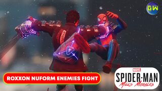 Spiderman: Miles Morales - Roxxon Power Nuform Fight