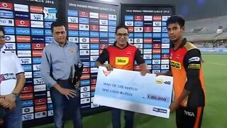 M18 SRH vs KXIP 2016 | Man of The Match  Mustafizur Rahman