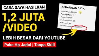 KERJA FREELANCE DI INTERNET PAKE HP BAYARAN DI ATAS UMR - Cara Dapat Uang Dari Internet