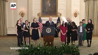 Biden says 'brutal ordeal is over' after Americans held in Russia are released.