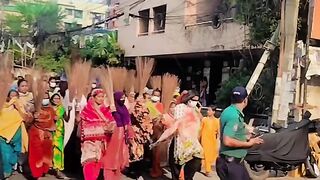 Jharu quota reform movement and police force in the hands of women