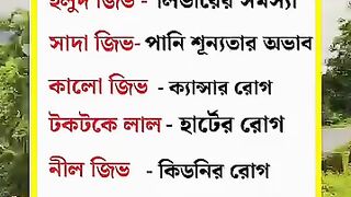 জিভের রং দেখে কিভাবে বুঝবেন আপনি কি রোগে আক্রান্ত