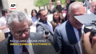Mexican drug cartel leader 'El Mayo' Zambada makes a court appearance in Texas.
