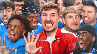 World Top 50 YouTubers Fight For $1,000,000