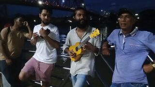 সুরমা নদীর তীরে গানের আড্ডা।Bangla song