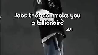 Jobs that can make you a billionaire ???? #aesthetic @poorvixthetic339 #subscribe .