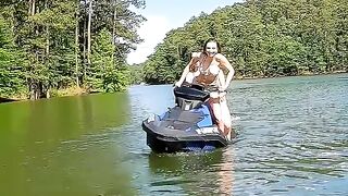 We should all go on the jetski together"with