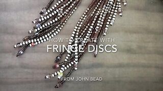 ##How to Use the New Fringe Discs from John Bead!????????????????✨✨✨????????.......
