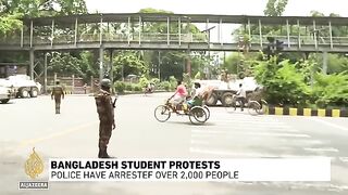 Bangladesh curfews, internet blackout batter economy amid quota protests
