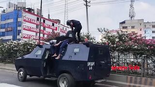 সাভারের এই ঘটনার ক্লিন ফুটেজটা পাইলাম।