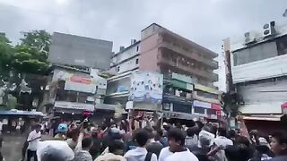 Bangladeshi students protesting against the killer government