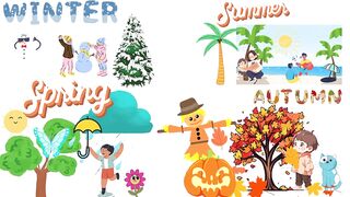 Four Seasons Song +more for Kids