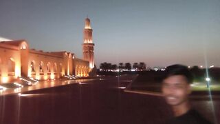 Beautiful and biggest Masjid in Oman.
