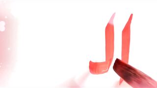 Calligraphy with Brush