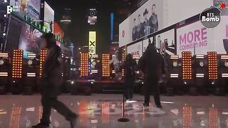 [BANGTAN BOMB] = (Equal Sign) & Chicken Noodle Soup & Butter (Holiday Remix) Stage CAM @ NYRE 2023