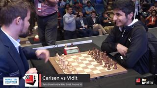 The shortest game of Magnus Carlsen's chess career!