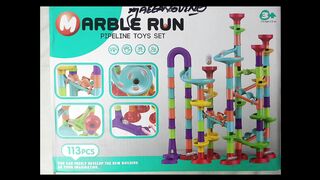 Marble Run Pipeline Toy Set