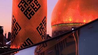 Shrine Hazrat abbas a.s hazrat imam hussain a.s
