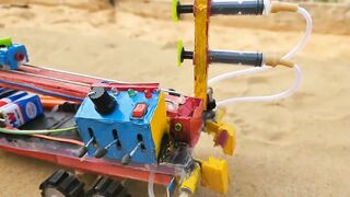 Diy tractor mini borewell drilling machine