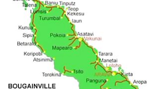 Peta Bougainville | Bougainville Map | Map of Bougainville