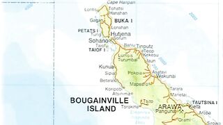 Bougainville Map | Map of Bougainville | Peta Bougainville