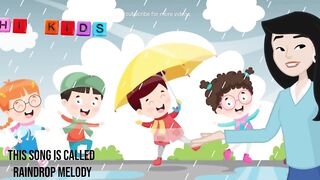 Raindrop melody  -- Song for kids
