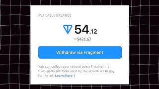Earn money from Telegram