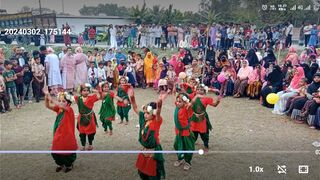 Outstandingly  display by the students of Gazipur City Model Academy