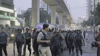 Police movement on roads