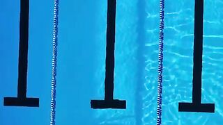 Olympic swimmer training backstroke ⚡️ _ ????_ (IG) silviasscalia