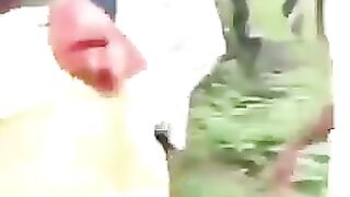 An embarrassing situation: A 15-foot snake wrapped around a man's neck while he was out in the open, and the man was later rescued by villagers.