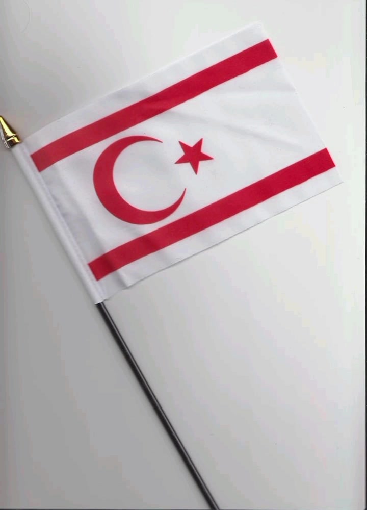 Bendera Siprus Utara | Flag of North Cyprus | North Cyprus Flag ...