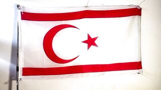 Bendera Siprus Utara | Flag of North Cyprus | North Cyprus Flag | Northern Cyprus Flag | Flag of Northern Cyprus 6