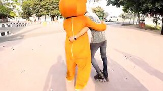 হাতির ঝিলে টেডির চাকাজোতা ???????? MR Teddy Bear New Funny6