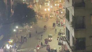 Night of Dhaka city