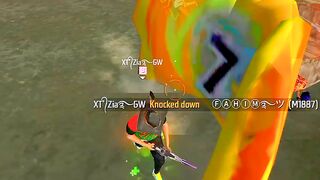 Garena Free Fire,1vs4 clutch #garenafreefire