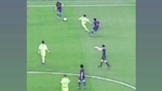 Ankara young messi scored a goal....