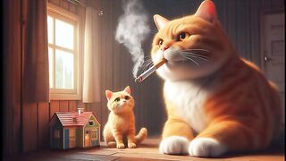 Dad can you stop it ????#catshorts #cat #cute #kitten #story #shortsviral #shorts #catlovers #catshorts