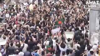 দফা এক দাবী এক শেখ হাসিনার পদত্যাগ