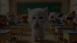 Kitten never gives up #cat #kitten #cute