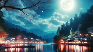 Free video No copyright - Beautiful countryside beside a lake