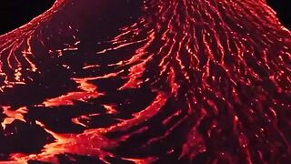 the volcano