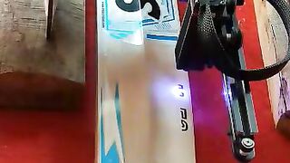 Bat laser print