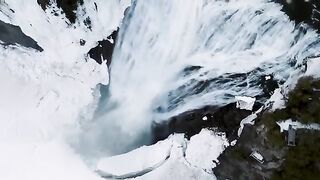The beauty of waterfalls throughout the world