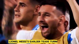 Lionel Messi's Joy- Argentina's Historic Third Major Tournament Victory!- win Copa America 2024