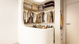Room decoration in 3D animation