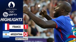 France Defeats Argentina 1-0 to Reach Men’s Football Semi-Final ⚽️ | Paris 2024 Highlights