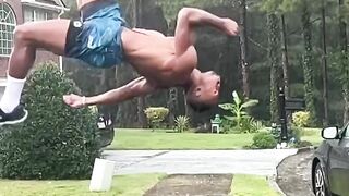 Perfect back flip